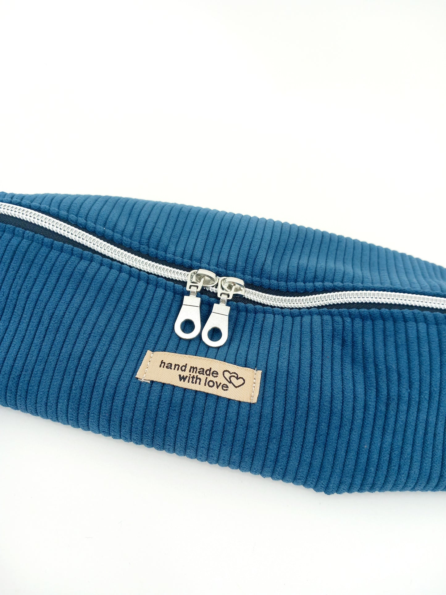 Trousse maquillage bleue