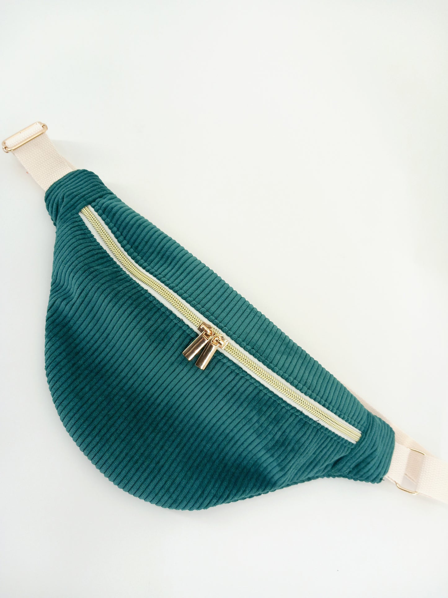 Banane petit modèle velours vert