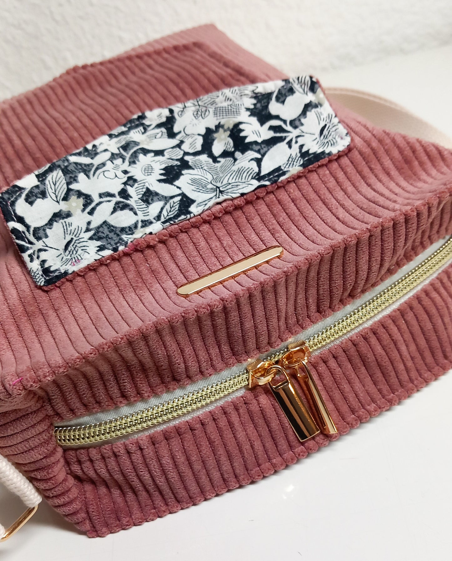 Sac bandoulière rose